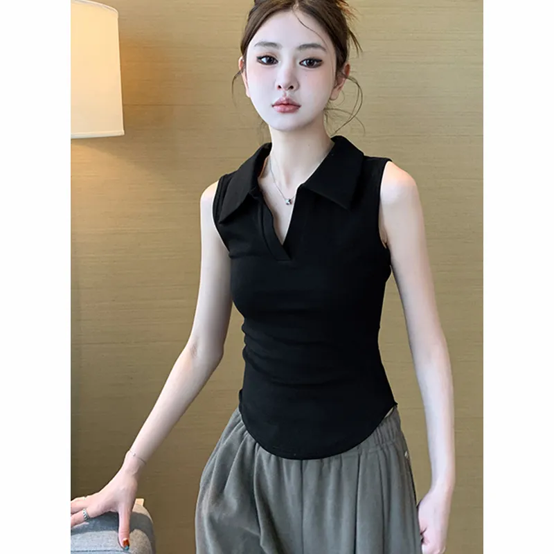 Женский белый укороченный топ- – обзор и цена Tank Top Ribbed